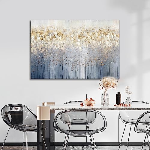 FajerminArt Grande Albero in fiore Stampa su Tela