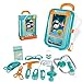 Kids Doctors Kit Toy Kids Doctor Kit 14 Piece Pretend-n-Play Zestaw dentystyczny Skrzynka na narzędzia do symulacji dla dzieci Schowek dla chłopców i dziewcząt Zabawki dla lekarzy (kolor: zielony 634 rozmiar: jeden rozmiar) (zielony 634 jeden rozmiar)