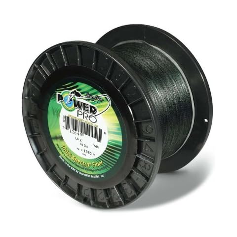 PowerPro Spectra Braided Fishing Line 100lb 3000 Yd, Green, 21101003000E-POP Cover