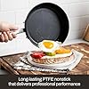 All-Clad HA1 Expert Hard Anodized Nonstick Cookware Set (13 Piece) Pots, Frying Pans, Dishwasher-Safe, Oven-Safe Up to 500°F Compatible with All Stovetops (Gas, Electric & Induction) - Black #3