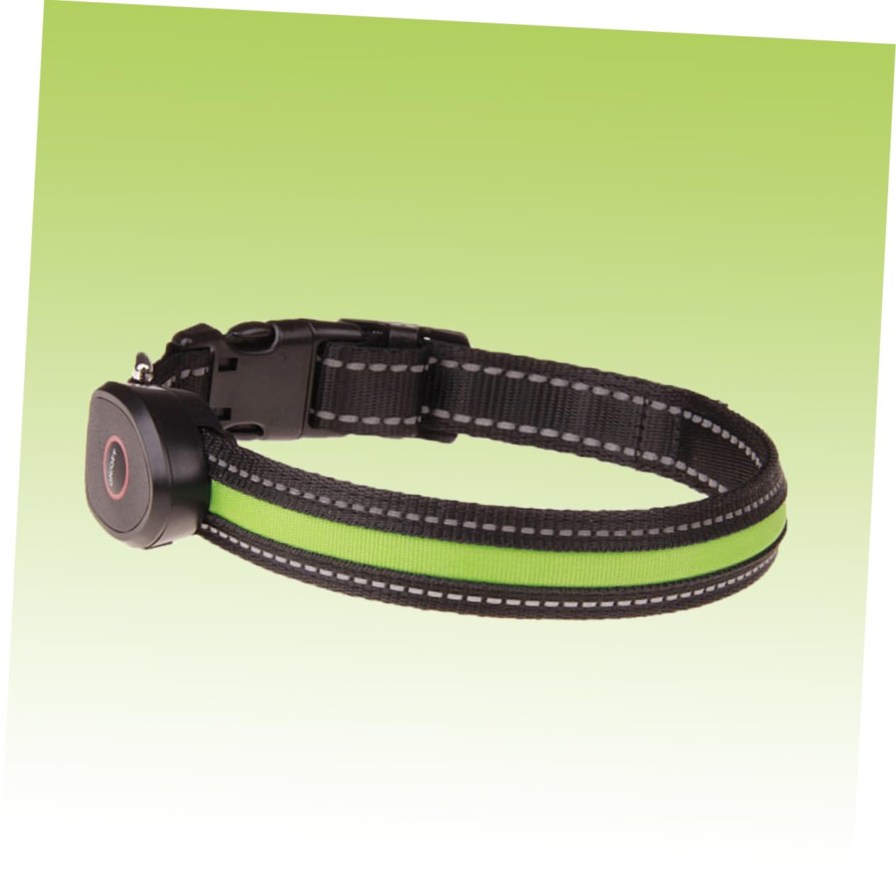 Housoutil Lot De 3 Colliers Lumineux LED pour Chien Accessoire De Sécurité pour Animaux De Compagnie Vert Taille S