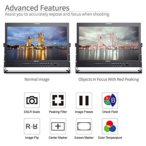 Seetec P215-9Hsd-192 21.5 Inch Broadcast Production Lcd Monitor 3G Sdi 4K Hdmi Input And Output Ips Full Hd 1920X1080 #TOP2