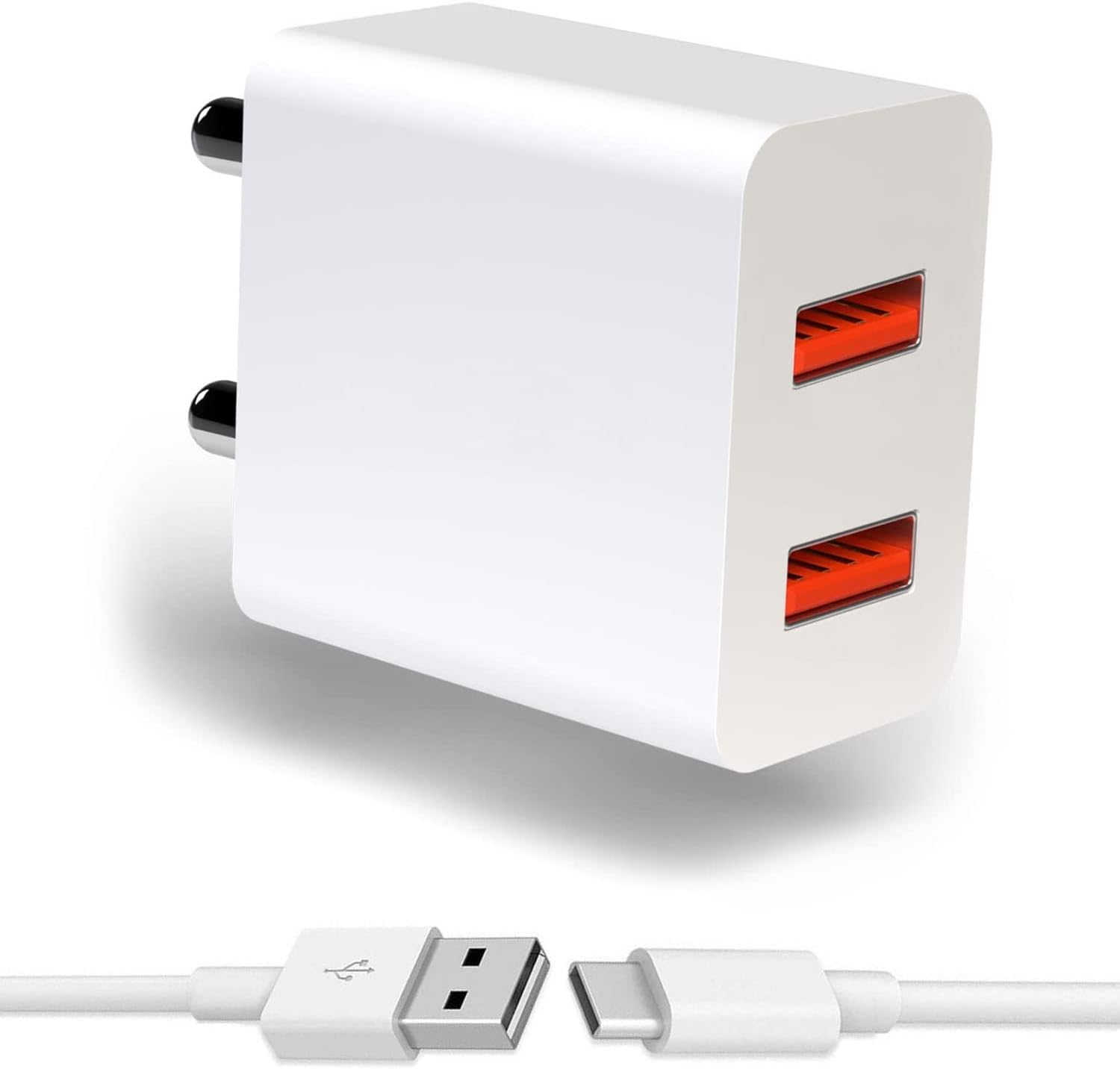 66W D Ultra Fast Type-C Charger for Elephone A5, Elephone P9000, Elephone U, Essential Phone 2, Essential Phone PH-1 (66W, ON10, WHT)