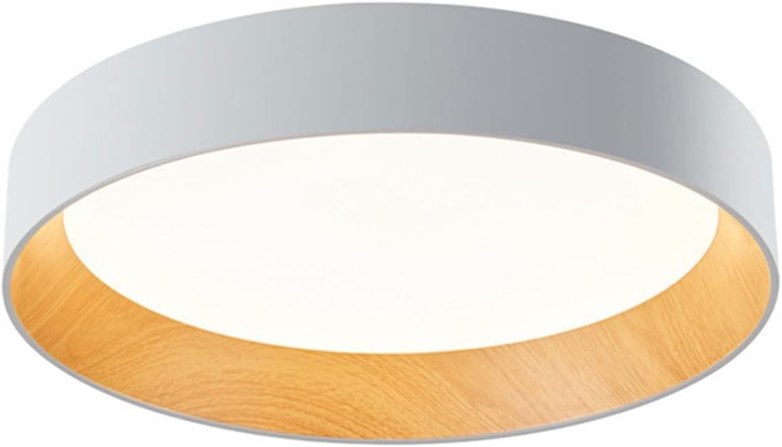 Mid Century Light Fixtures Flush Mount Ceiling L Modern Ultra-Thin round Ceiling Light Nordic Metal Acrylic Led Ceiling Lamp Close to Ceiling Lighting Fixture for Bedroom Kitchen Restaurant Living Roo