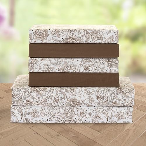Image of Elegant Comfort Softest and Coziest 6-Piece Sheet Set - 1500 Premium Hotel Quality Microfiber - Deep Pocket, Wrinkle Resistant 6-Piece Paisley Pattern Bed Sheet Set, Full, Paisley Taupe