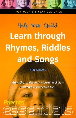 Help Your Child Learn Rhyme, Riddle Song 3-5: For Your 3-5 Year Old ...