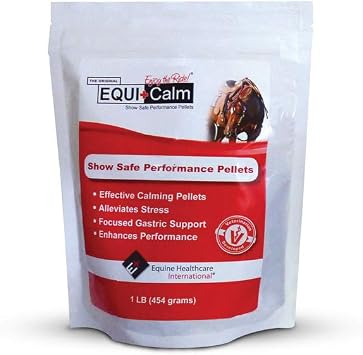 Equine Healthcare International Equi+Calm Show Safe Performance Pellets - 1 Pound