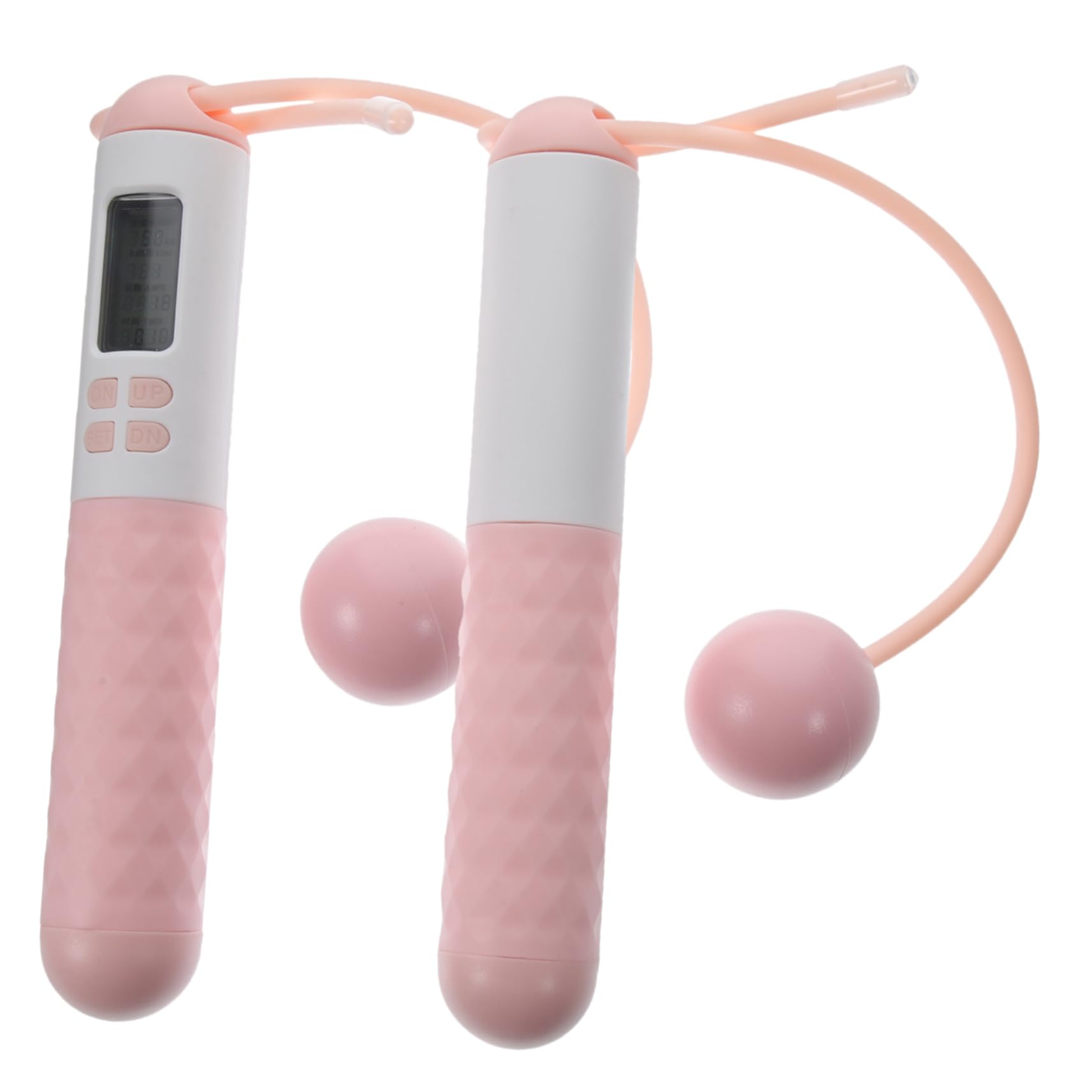 BESPORTBLE 2paires Corde à Sauter Sans Fil Avec Compteur De Calories Et Poids Corde De Fitness Pour Femmes Entraînement Et Pratique Pour Adolescents