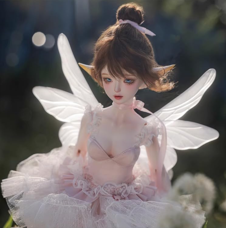 Amazon | Meeler BJDドール 1/4/ 球体関節人形 女の子 41CM SD 樹脂 