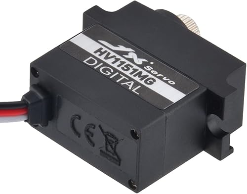 Miniatura 8 de JX PDI-HV1151MG 9.9 lbs Digital Metal Gear HV Micro Servo para RC Car