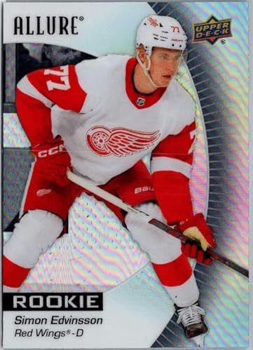 2023-24 Upper Deck Allure Rookies Black Rainbow Simon Edvinsson Rookie Card RC #147