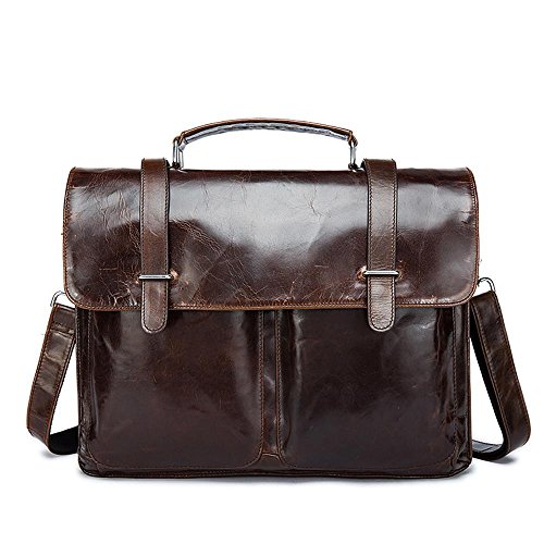 Vintage Calfskin Leather Laptop/briefcase