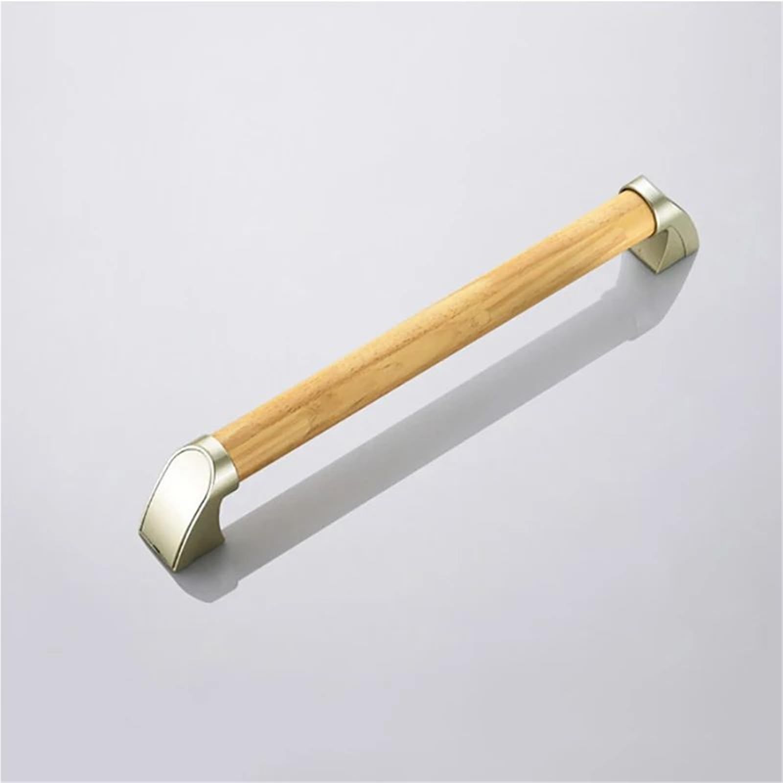 Generico Maniglia Antiscivolo per Doccia, 34 cm, 44 cm, Barra di Sostegno in Legno per Bagno, Barra di Equilibrio per Bagno, Supporto per corrimano(44cm)