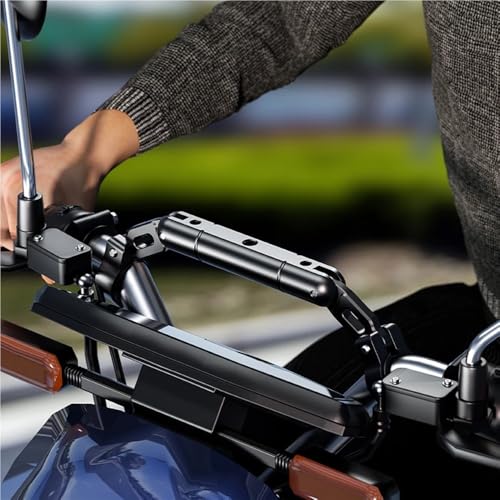 Soporte universal manillar de motocicleta barra equilibrio extensible aluminio 22mm 5