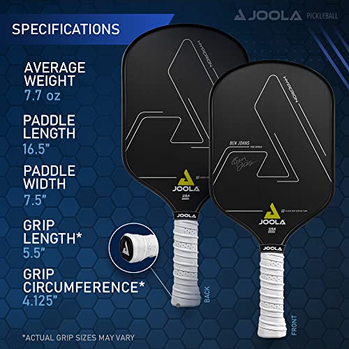 Image of JOOLA Ben Johns Hyperion CGS 14mm Pickleball Paddle - Textured Carbon Grip Surface Technology for Spin & Control with Added Power - Polypropylene Honeycomb Core Pickleball Racket