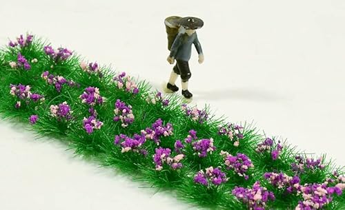 90 Pcs Diy Miniature Colorful Flower Cluster Flower Vegetation Groups Static Grass Tufts For Train Landscape Railroad Scenery Sand Military Layout Model Miniature Bases And Dioramas #TOP5