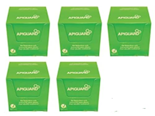Shadwins Apiguard Varroa Mite Treatment - 50x 50g Natural Thymol Trays for Honey Bees, 25 Hive Doses Shadwins Apiguard Varroa Mite Treatment - 50x 50g Natural Thymol Trays for Honey Bees, 25 Hive Doses