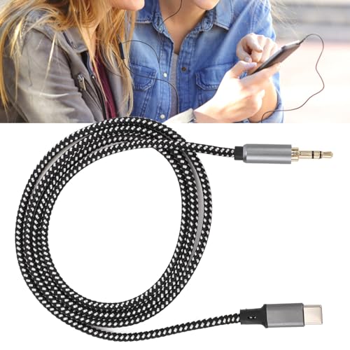 VBESTLIFE USB C a Jack 3.5mm Aux Cable de Audio miniatura 5