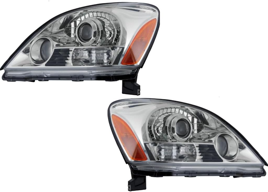 For Lexus GX470 2003 04 05 06 07 08 2009 Headlight Driver Side | Clear Lens | Replacement For LX2502124 | 81170-6A070