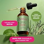 Mielle Organics Rosemary & Mint Hair Oil - Strengthening Biotin Oil Infused Frizzy & Damaged Hair Care - Split Ends & Dry Scalp Treatment to Support Longer, Healthier Strands, 2oz - Image 4