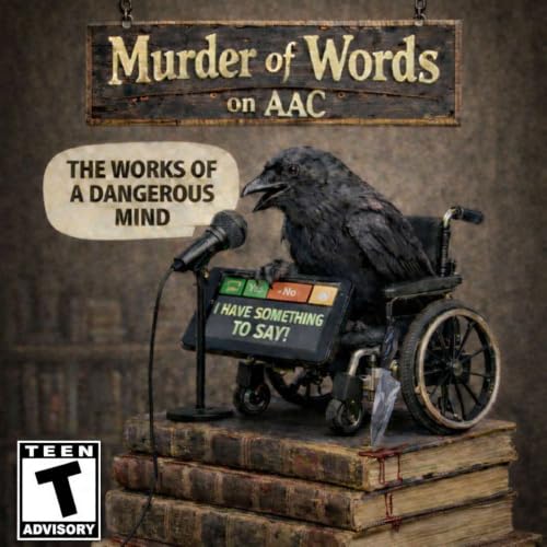 Murder of Words on AAC cover art