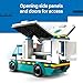 LEGO City Emergency Ambulance Toy - Building Sensory Toy for Kids, Boys and Girls, Ages 5+ - Educational, Learning Gift Idea for Birthdays and Holidays - Skateboarder and Driver Minifigures - 60451