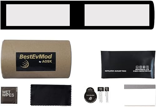 Miniatura 6 de BestEvMod Accesorios de protector de bisel de pantalla Ioniq5, bisel de pantalla táctil de navegación, material de primera calidad compatible con