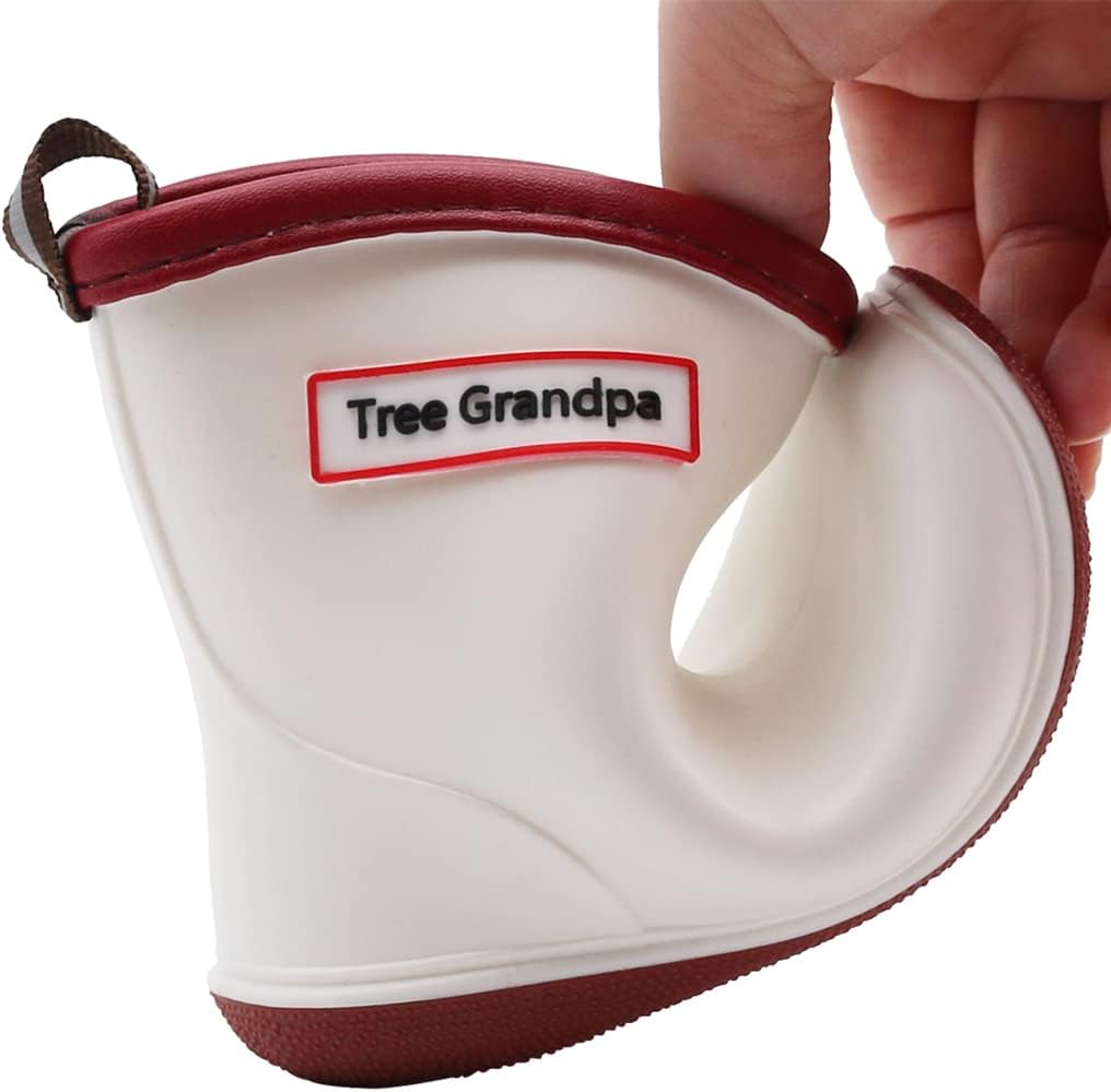 Kids Toddler Rain Boots Easy-on Lightweight and Waterproof Boots Baby Rain Shoes for Boys Girls