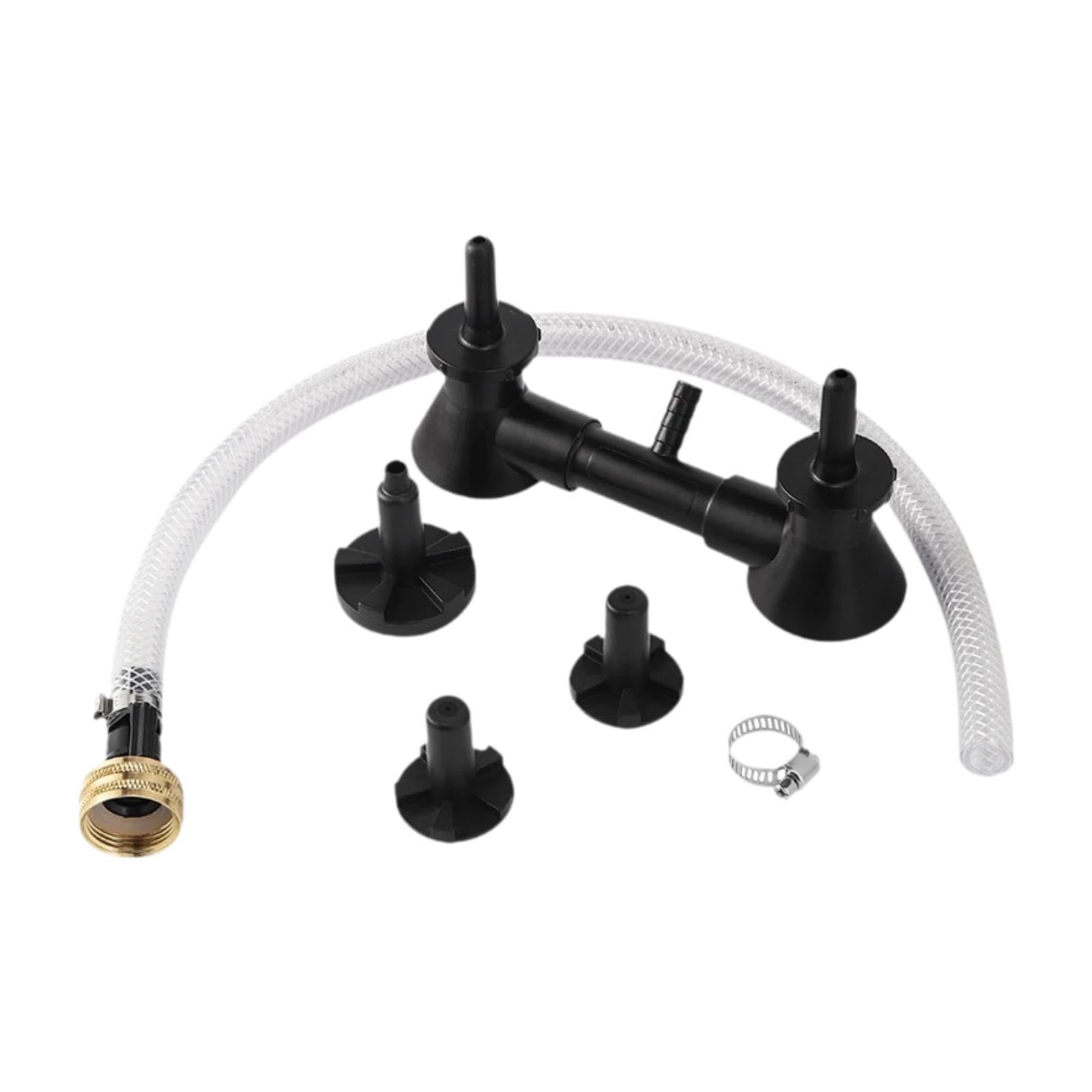 predolo Lave-Bouteilles, Appareil de Nettoyage pour Machine à Laver, Double Tête pour
