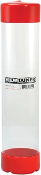 Viewtainer Storage Container 2.75"X12"-Red