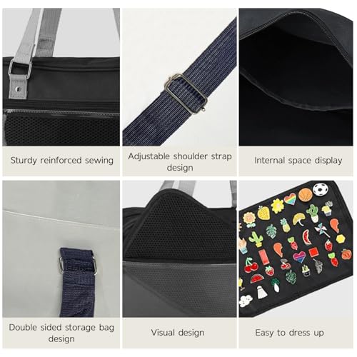 WAYUTO Ita Bag Crossbody Bag Messenger Shoulder Bags Kawaii Pin Display Bag with Insert for Anime Cosplay3