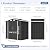 Breezestival 6x4FT Outdoor Storage Shed with Magnetic Sensor Lights, Metal Garden Tool Shed with Sloping Roof & Lockable Door for Patio Lawn Backyard (Black)