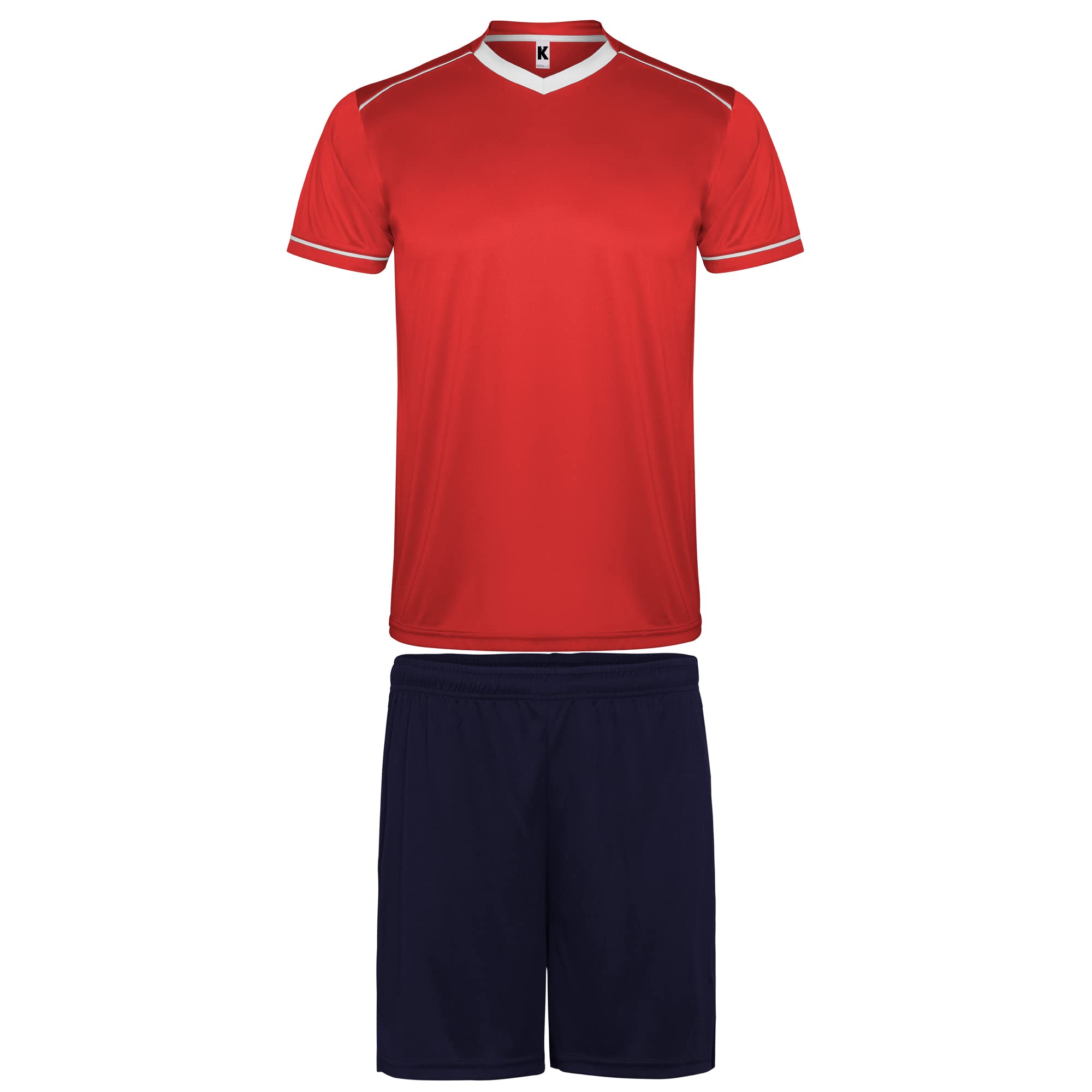 KINKIES Equipación Deportiva para niños - Camiseta y pantalón Cortos Unisex para Deportes de Equipo en Colores Vivos y alegres