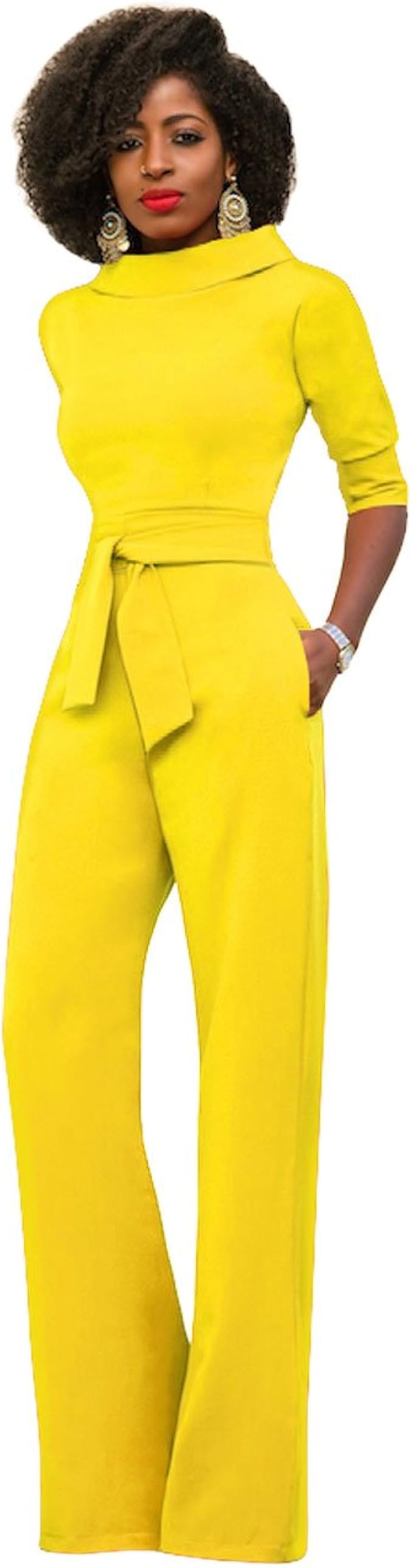 yellow pant romper
