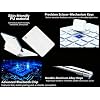 QUARK Magic Keyboard Case for iPad Pro 13-inch (M5/M4, 2025/2024), iPad Pro 13 inch Keyboard Case with Multi-Touch Trackpad, Easy-Set Magnetic Stand, Backlit, White,