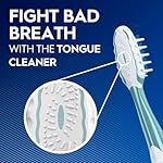 Oral-B Pro Health CrossAction All in One Soft Toothbrushes, Deep Plaque Fighter, Rounded Bristles Gentle on Teeth, Tongue and Cheek Cleaner, Gum Stimulators, 6 Count, Tooth Brush Pack - Image 5