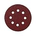 Produktbild Klett-Schleifscheiben für Polierscheiben 8 Loch,10Pcs 125mm 8 Loch 60# -1000#| Schleifpapier aus Aluminiumoxid, Schleifblätter(60#)