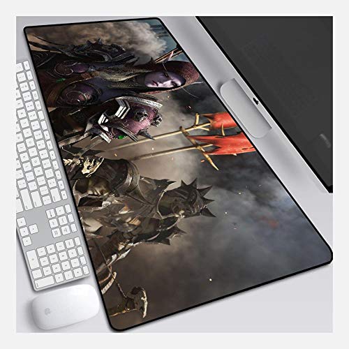 Tapis de souris World of Warcraft anti-dérapant grand format pour PC portable