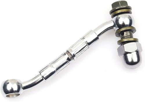 Miniatura 1 de El cuero artificial universal, la manguera de freno de acero amplía los recambios hidráulicos del conector para la modificación de la motocicleta