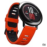 Amazfit Pace - Smartwatch con GPS Multideporte 1.34'' Táctil, Bluetooth, Monitor de Ritmo Cardíaco, iOS y Android (Rojo) - (Reacondicionado Certificado)