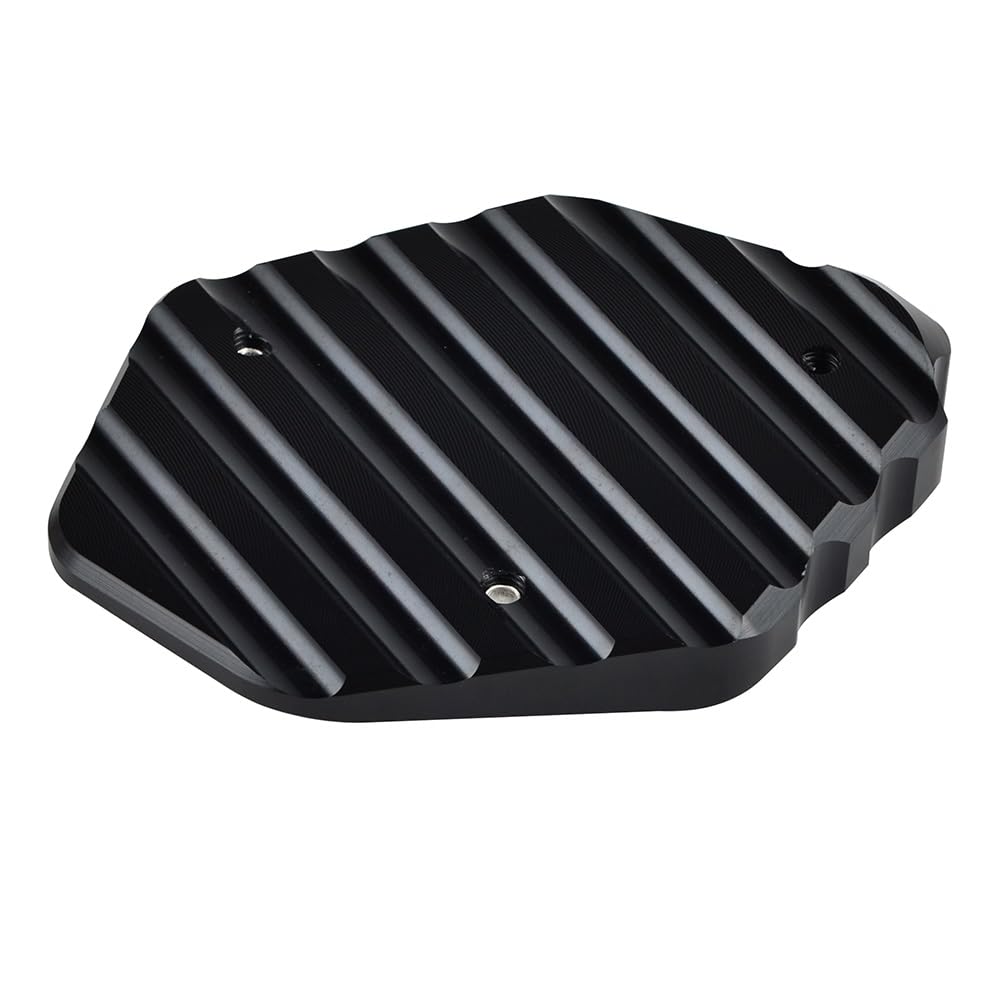Ständerpolster Motorrad Kickstand Seitenständer Platte Verlängerungspad Für Y&AMAHA Für MT07 Für Moto Cage Für FZ-07 Für XSR700 Für Tracer 700 Seitenständer(A)