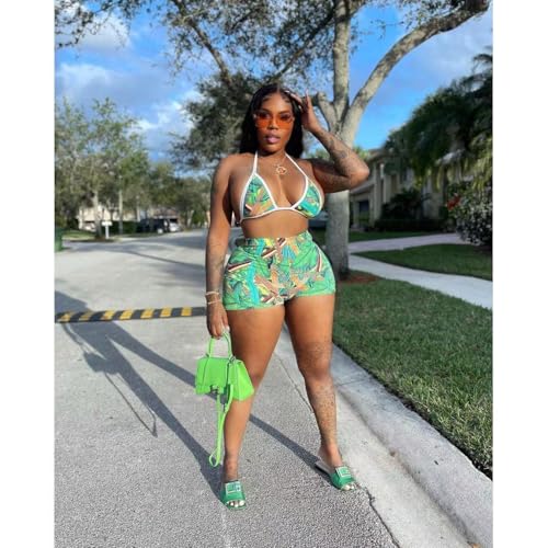 Traje de baño estampado para mujer ideal para tardes de piscina y playa 3