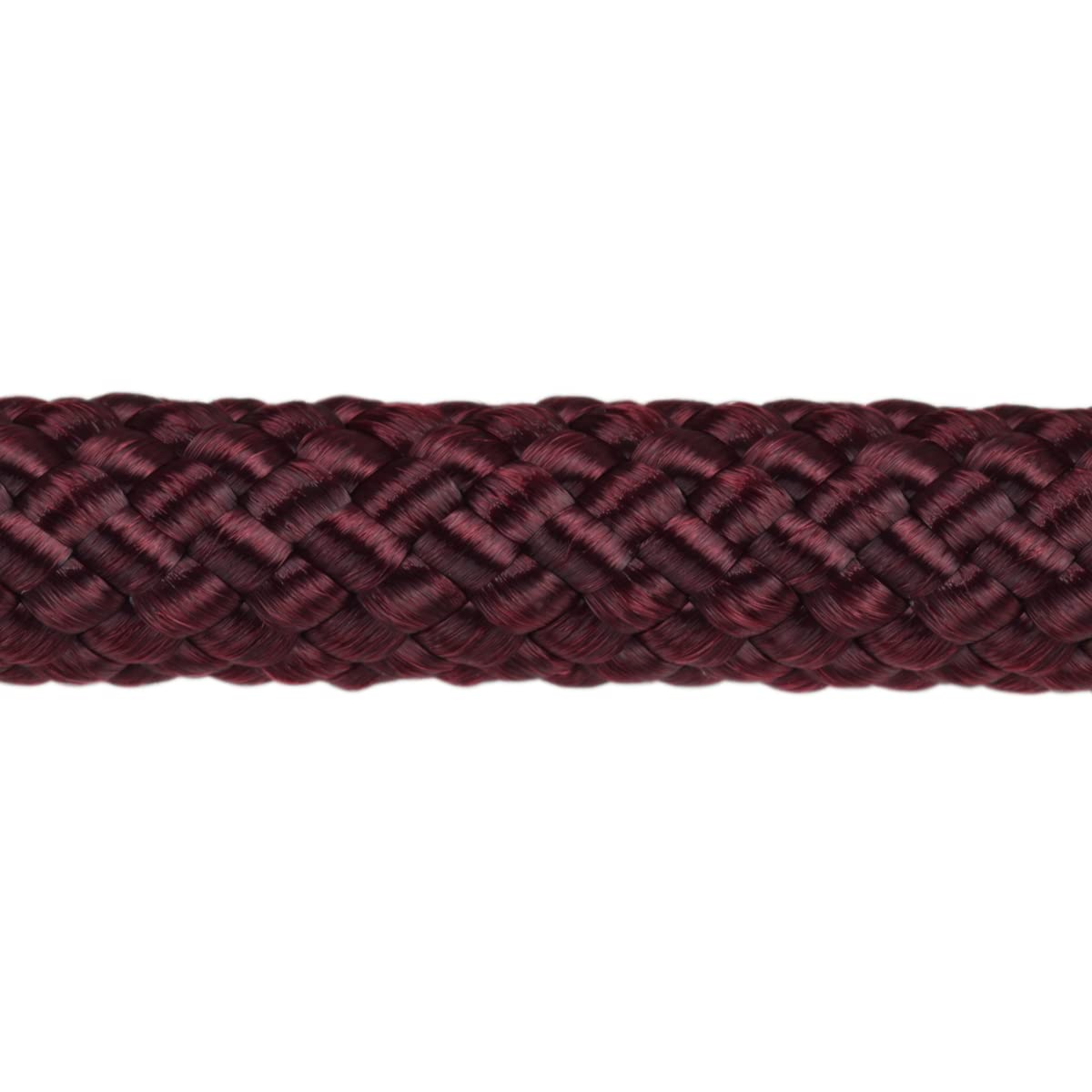 Corderie Italiane 006085706 Doppia treccia skipper alta tenacità, bordeaux, 6 mm - 50 metri