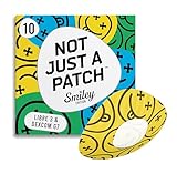 Not Just A Patch Dexcom G7 Adhesive Patches (10 Pack) - Smiley Design Stelo CGM & Dexcom G7 Over Patches