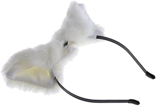 Baoblaze 猫耳形 カチューシャ ヘアピン ヘッドバンド ヘアバンド ヘアアクセサリー 5色選べる - ホワイト