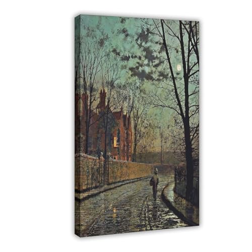 Impression sur toile John Atkinson Grimshaw - Décoration murale salon et bureau