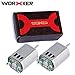 YAMIX WORKER Modified 132 Motor for nerf n-Strike Elite stryfe/rapidstrike CS-18/rebelle Rapid red/ (Circular Shaft) - Silver