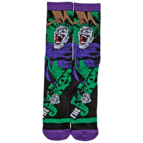 Hypnotic Hats The Joker - Calcetines deportivos de personajes clásicos, color negro, talla única,...