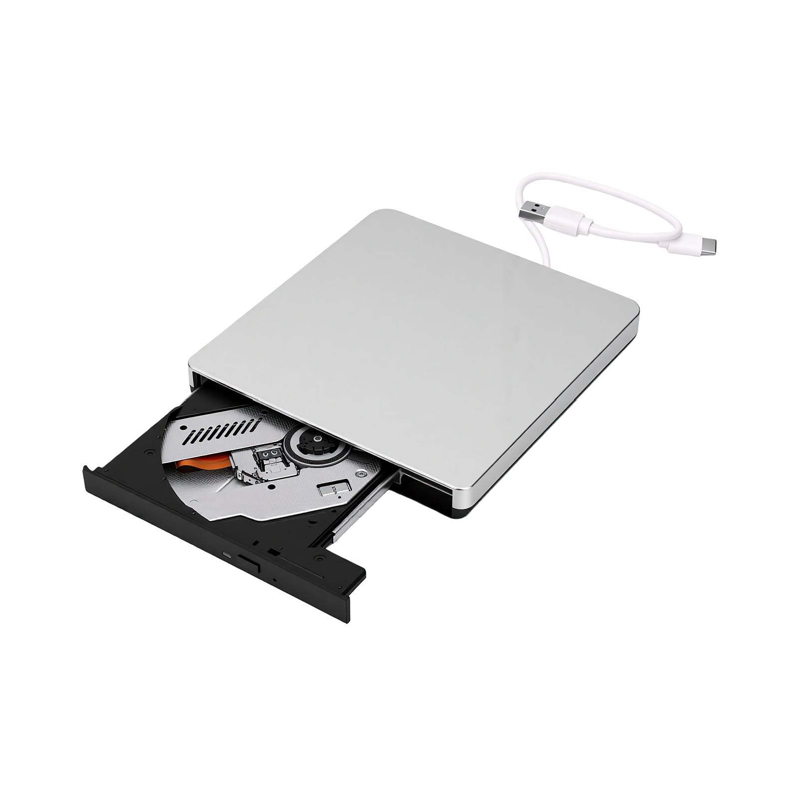 banapoy Lecteur DVD Externe USB Type C, Graveur de CD BD, Graveur