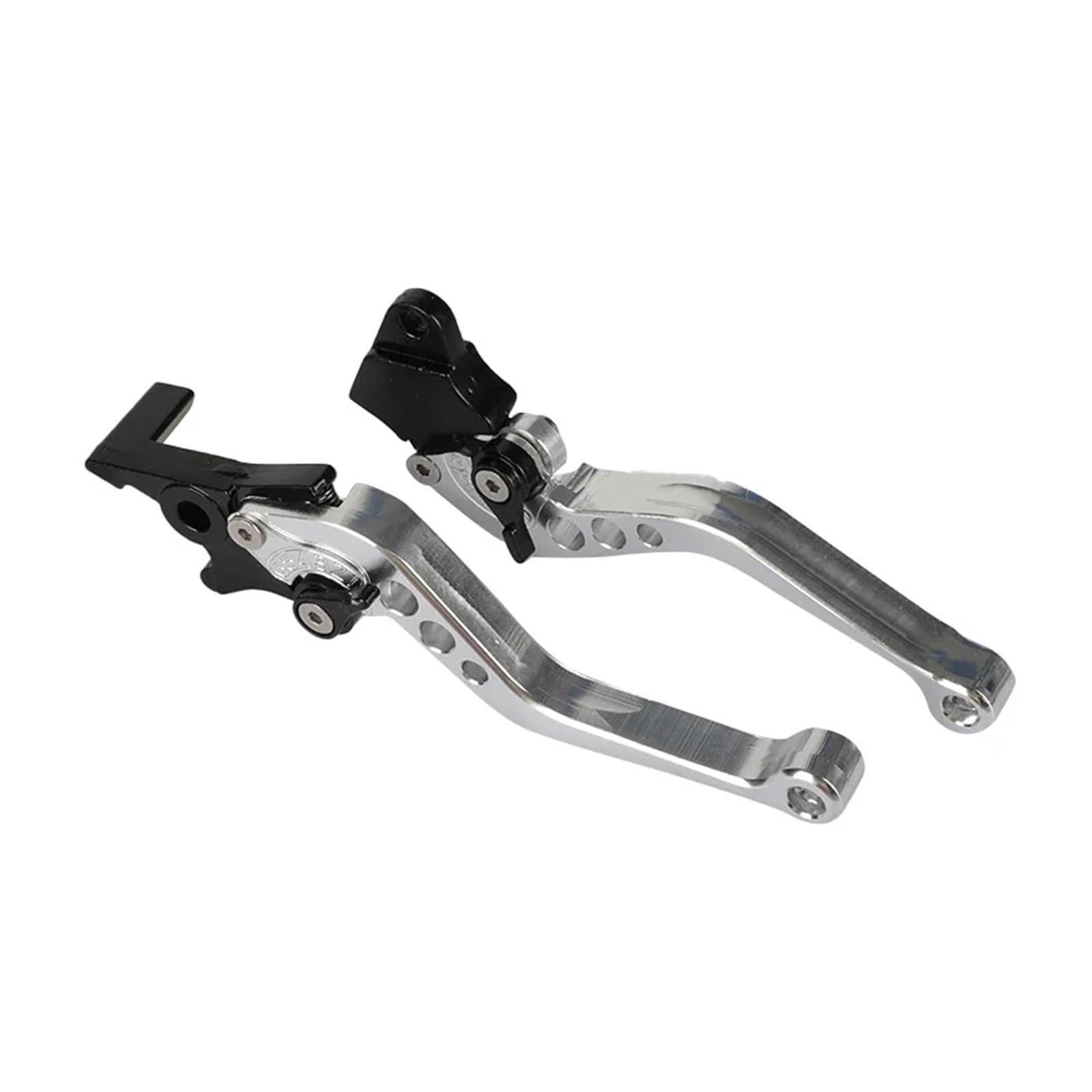 Wxssh Silver-A Universal 22Mm 7/8" Cnc Clutch Brake Handle Lever For Most Motorcycle For Scooter Motorcycle Brake Clutch Lever Protection(Silver-A)